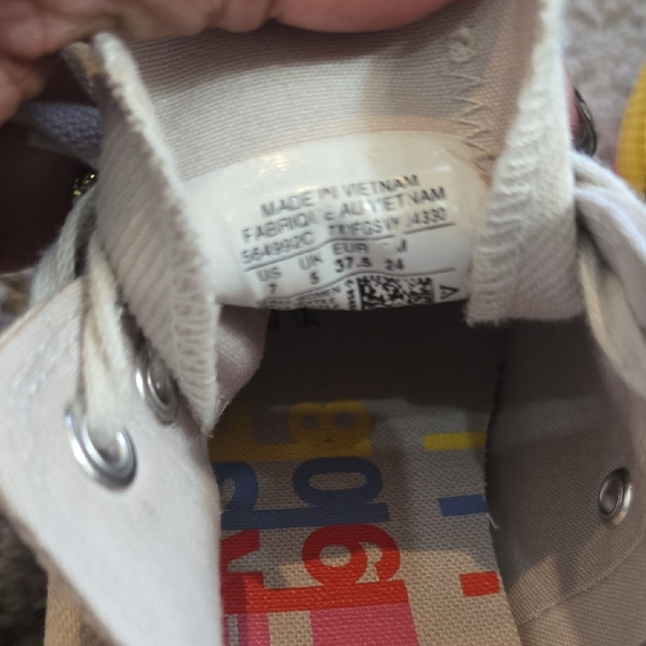 Colorful Canvas Sneakers - Picture 6 of 7